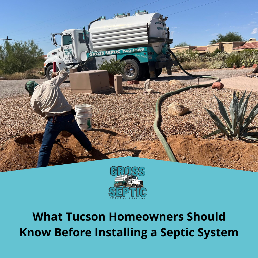What Tucson Homeowners should know before installing a septic system