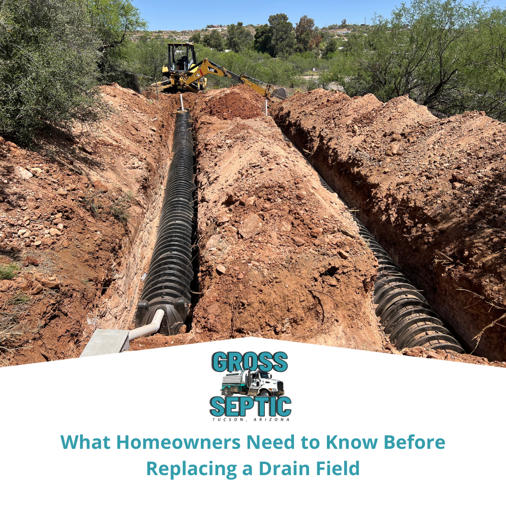 Leach Field Installation in Arizona