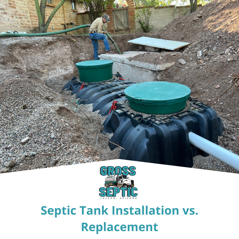 Septic Tank Installation vs. Replacement
