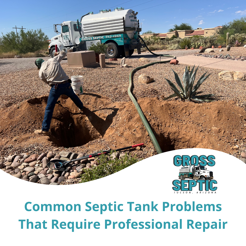 Common Septic Tank Problems That Require Professional Repair