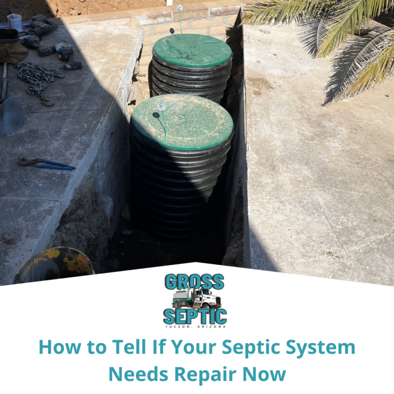 How to Tell If Your Septic System Needs Repair Now | Gross Septic Pumping