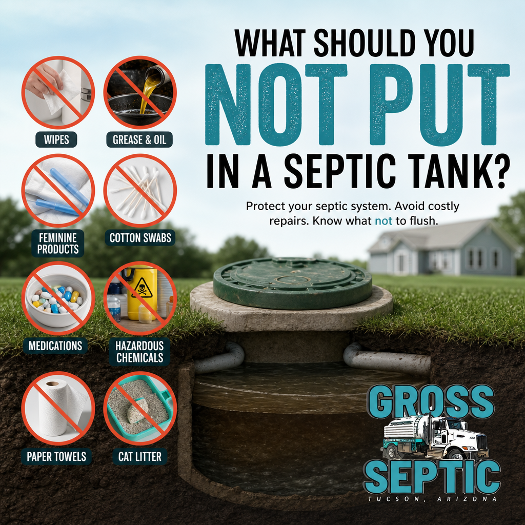 What Should You Not Put in a Septic Tank