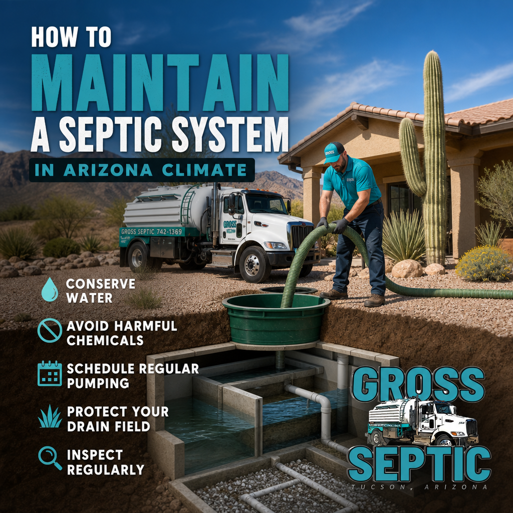 How to Maintain a Septic System in Arizona Climate